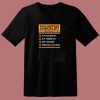 Tech Support Checklist 80s T Shirt