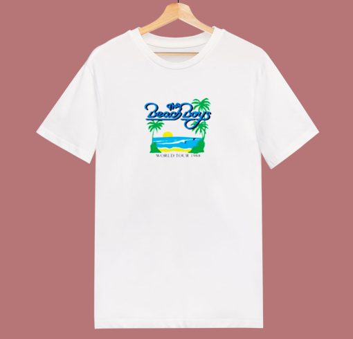 The Beach Boys World Tour 1988 80s T Shirt