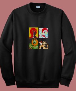 The Beatles Pop Art 80s Sweatshirt