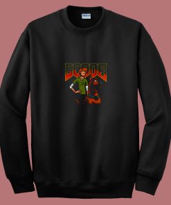 The Dynamic Doom Duo Scooby Doo 80s Sweatshirt