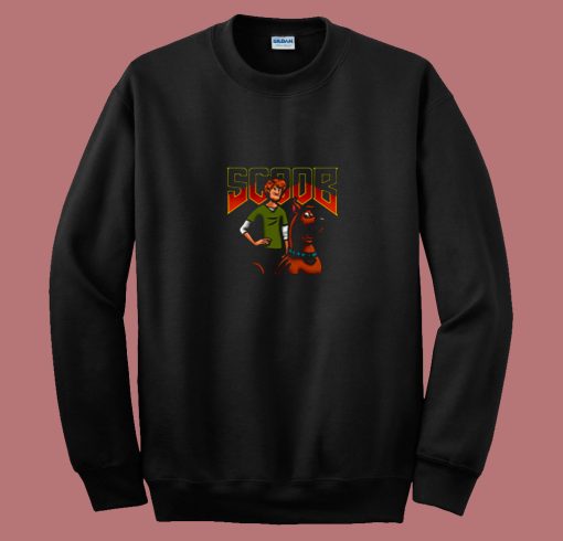 The Dynamic Doom Duo Scooby Doo 80s Sweatshirt