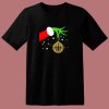 The Grinch Christmas Ornament New Orleans Saints 80s T Shirt