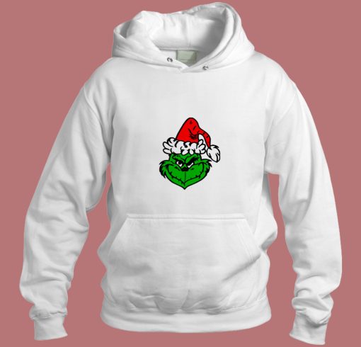 The Grinch Face Aesthetic Hoodie Style