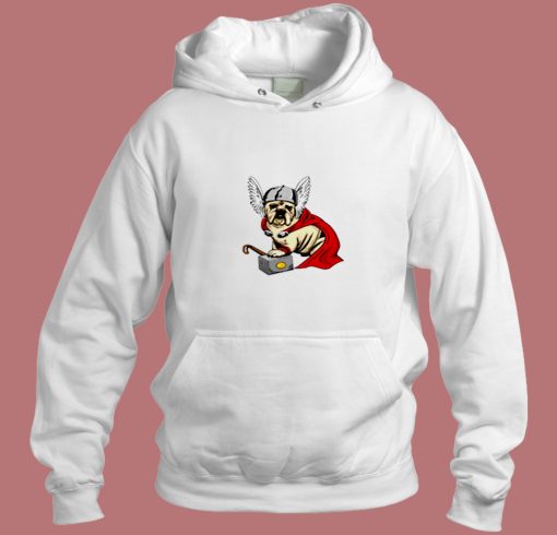 The Mighty Bulldog Thor Aesthetic Hoodie Style