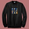 The Schwifty Bunch Friends Parody 80s Sweatshirt