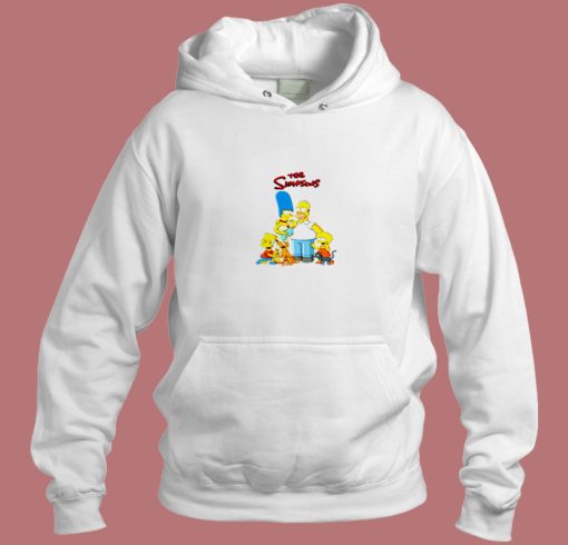 The Simpson Family Aesthetic Hoodie Style