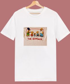 The Simpsons Family Mom Lisa Maggie Bart Dad 80s T Shirt