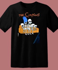 The Simpsons Halloween 80s T Shirt