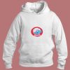 The Smurfs Smiling Circle Logo Image Aesthetic Hoodie Style