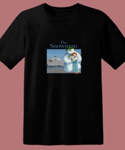 The Snowman Christmas Movie 80s T Shirt