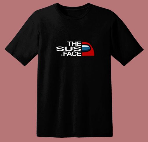 The Sus Face Impostor Among Us 80s T Shirt