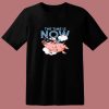 The Time Is Now Flying Pig 80s T Shirt