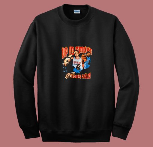 The Up In Smoke Tour Snoop Dogg 80s Sweatshirt