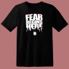 The Walking Dead Fear Begins Here 80s T Shirt