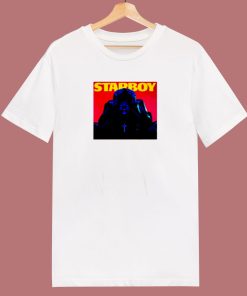 The Weeknd Starboy Album Cover 80s T Shirt