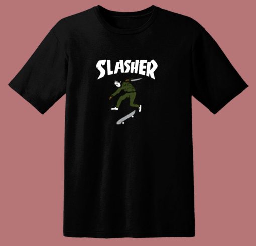 Thrasher Slasher 80s T Shirt