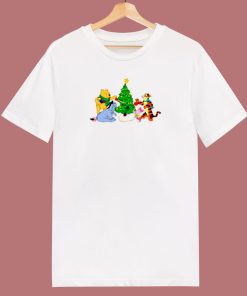 Tiger Piglet And Pooh Friends Christmas 80s T Shirt