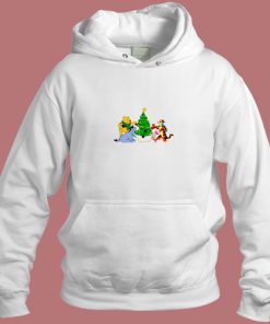 Tiger Piglet And Pooh Friends Christmas Aesthetic Hoodie Style