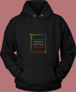Too Hot For Christmas 80s Hoodie