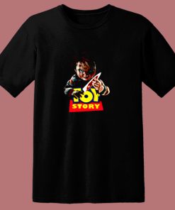 Toy Story Chucky Movie Want To Play 80s T Shirt