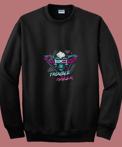 Trouble Maker Retro Gremlins Monster 80s Sweatshirt