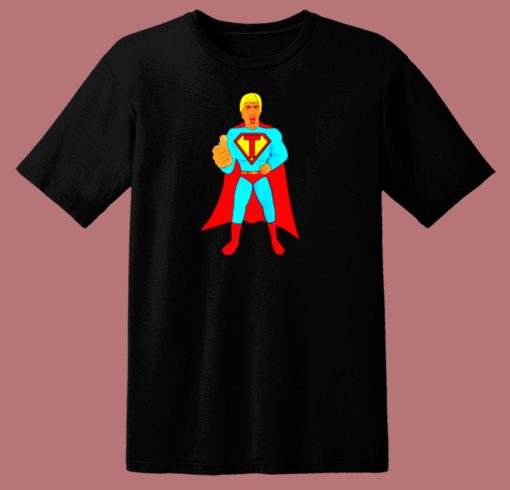 Trumpman 2020 Funny Super Gift Election Presidential 80s T Shirt