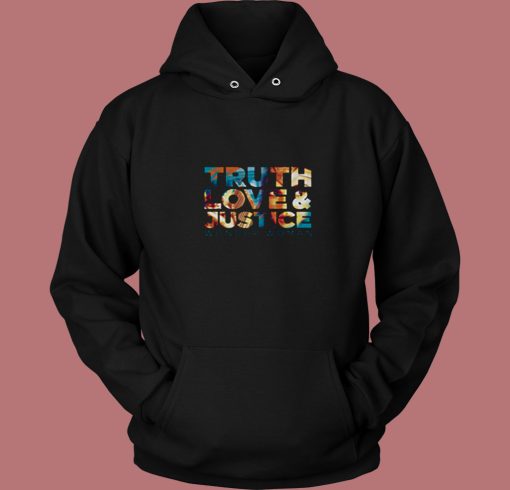 Truth Love Justice Ww 1984 80s Hoodie