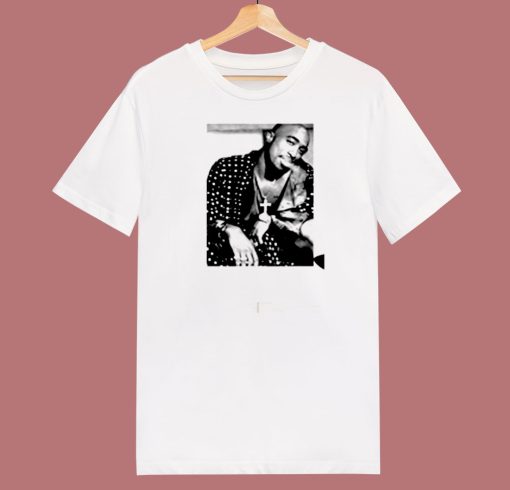 Tupac Shakur Smoke Poster 80s T Shirt