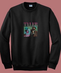 Tyler The Creator Rap Singer Funny 80s Sweatshirt
