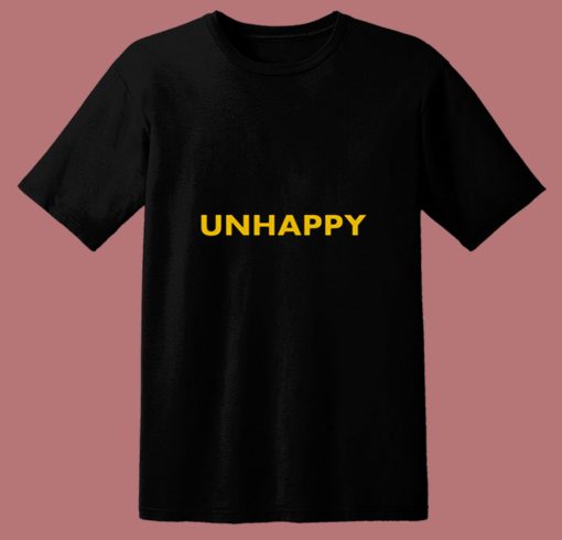 Unhappy T Shirt 80s T Shirt
