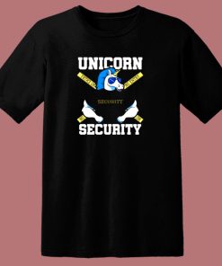 Unicorn Security 80s T Shirt
