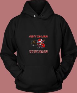 Ups Aint No Laws When Youre Santa Claus 80s Hoodie