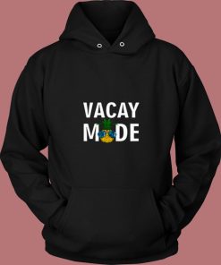 Vacay Mode Cool Pineapple Shades 80s Hoodie