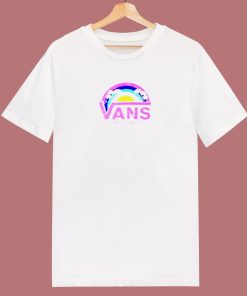 Vans Off The Wall Rainbow Palms 80s T Shirt