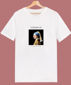 Vermeer Girl With A Pearl Earring 80s T Shirt