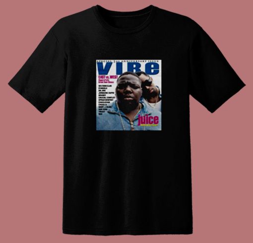 Vibe Cover Notorious Big And Diddy 80s T Shirt