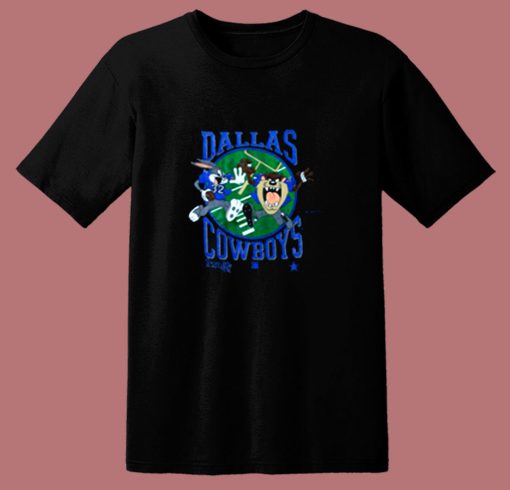 Vintage 1993 Looney Tunes Dallas Cowboys 80s T Shirt