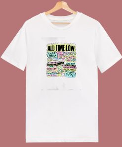 Vintage All Time Low Dear Maria 80s T Shirt