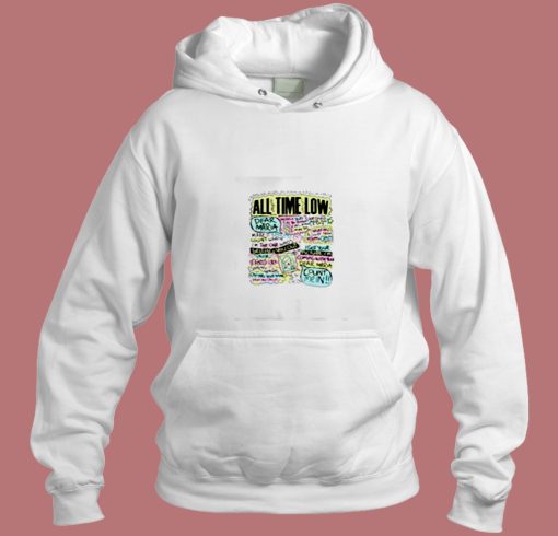 Vintage All Time Low Dear Maria Aesthetic Hoodie Style