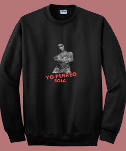 Vintage Bad Bunny Yo Perreo Sola 80s Sweatshirt