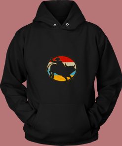 Vintage Bull Riding Rodeo 80s Hoodie