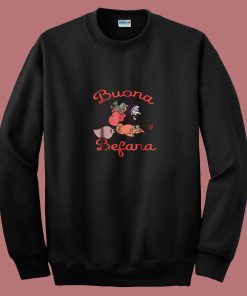 Vintage Buona Befana Italian Christmas 80s Sweatshirt