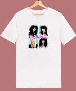 Vintage Cinderella Rock Music 80s T Shirt