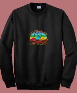 Vintage Every Little Thing Is Gonna Be Alright Birds 80s Sweatshirt