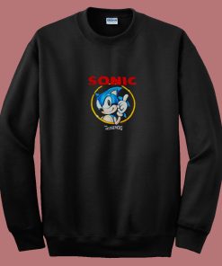 Vintage Game Sonic The Hedgehog 80s Sweatshirt