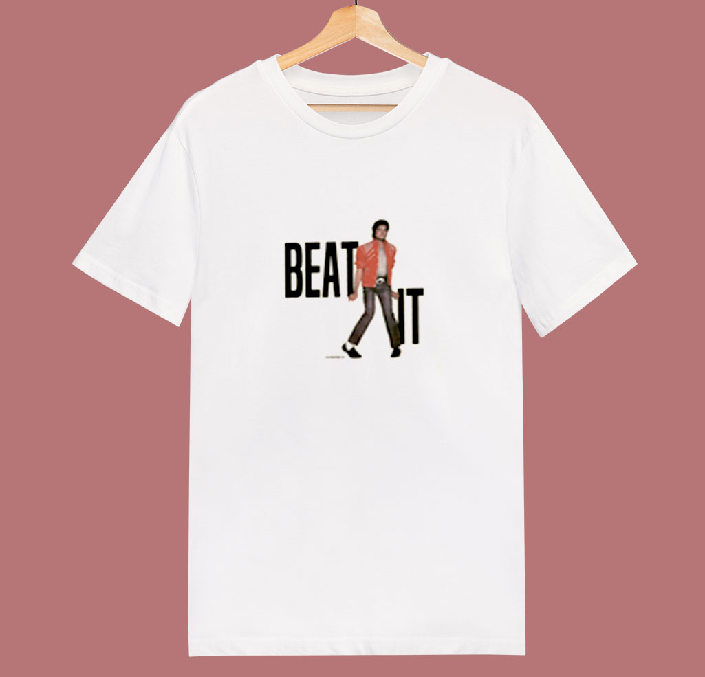Vintage Michael Jackson Beat It 80s T Shirt - Mpcteehouse.com