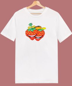 Vintage Pop Rocky Strawberry Magazine 80s T Shirt