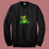 Vintage Torn Colorful Teddy Bear 80s Sweatshirt