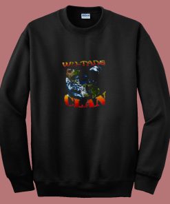 Vintage Wu Tang Clan Earth Logo 80s Sweatshirt