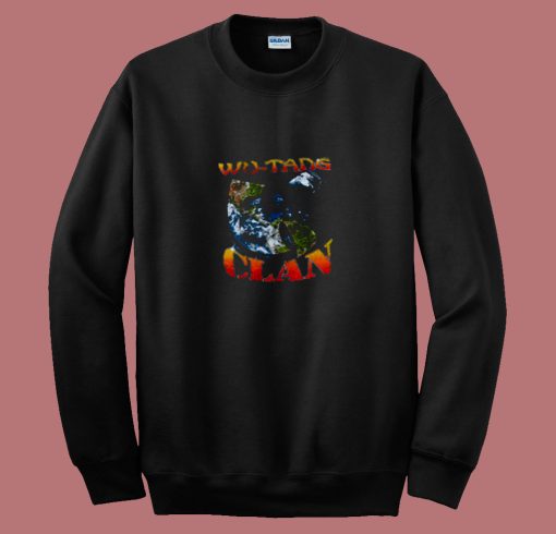 Vintage Wu Tang Clan Earth Logo 80s Sweatshirt